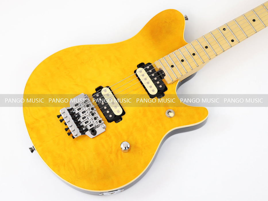 PANGO MUSIC Electric Guitar with Quilted Maple Top (GKS-088)