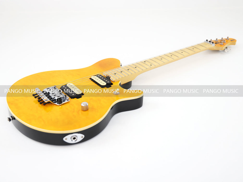 PANGO MUSIC Electric Guitar with Quilted Maple Top (GKS-088)