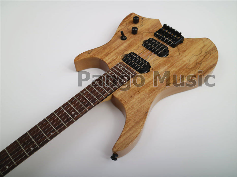 Ash Wood Body Headless Electric Guitar (LRF-001)