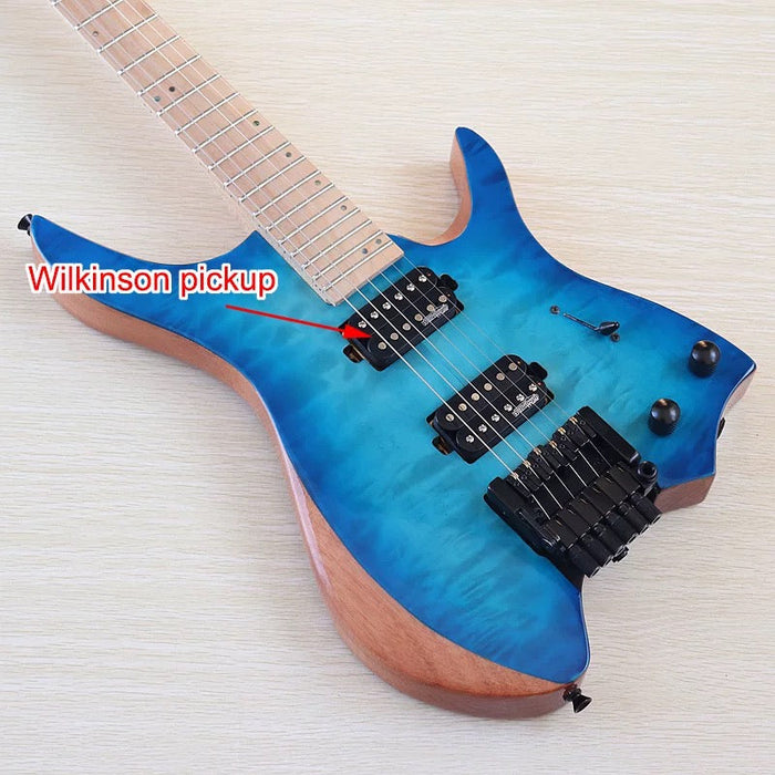 PANGO Music Headless Electric Guitar with Wilkinson Pickups (PHG-821)