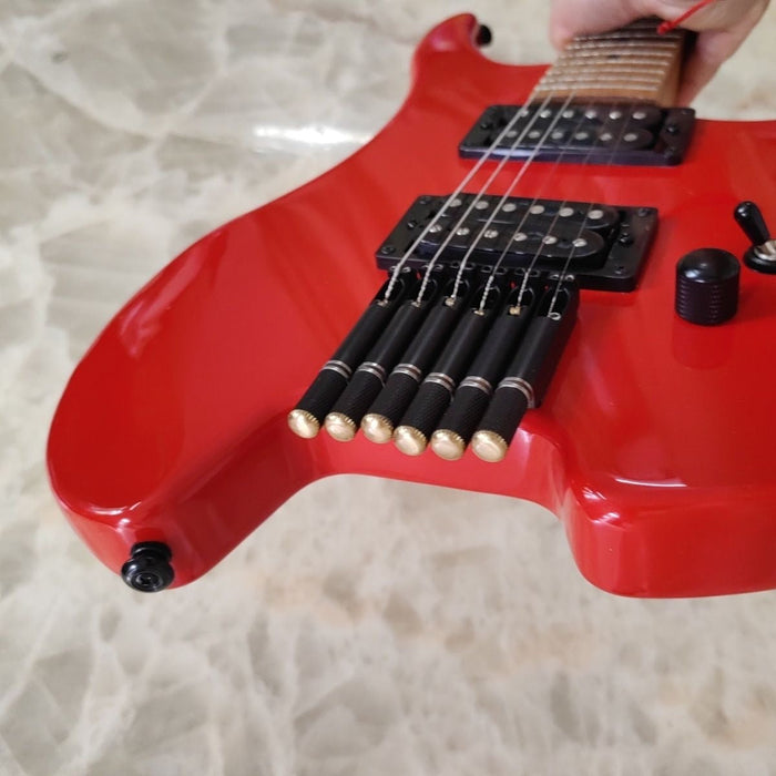 PANGO Music Headless Style Red Electric Guitar (PWT-065)