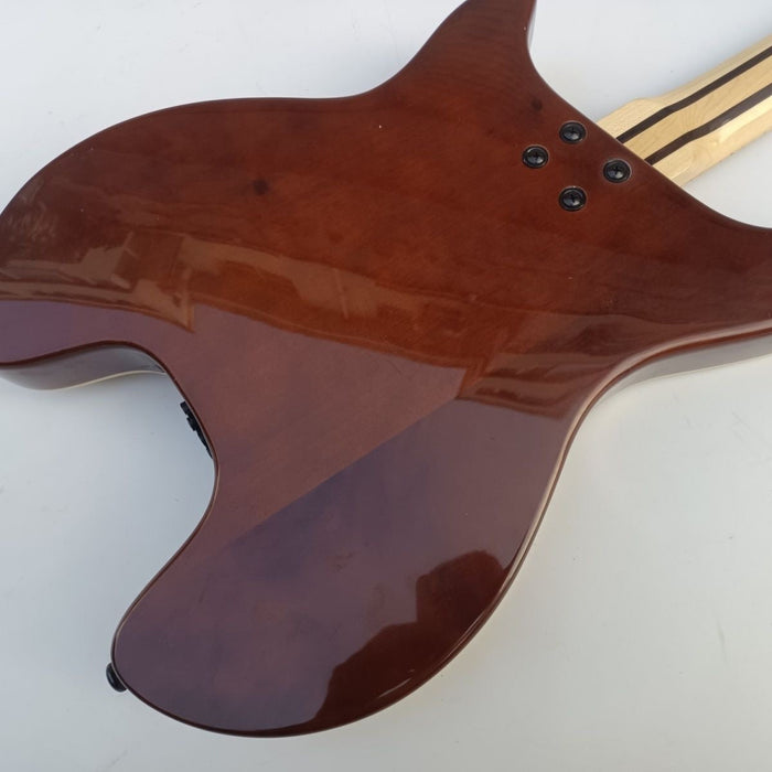 Headless Electric Guitar with Double F Holes (PWT-1902)