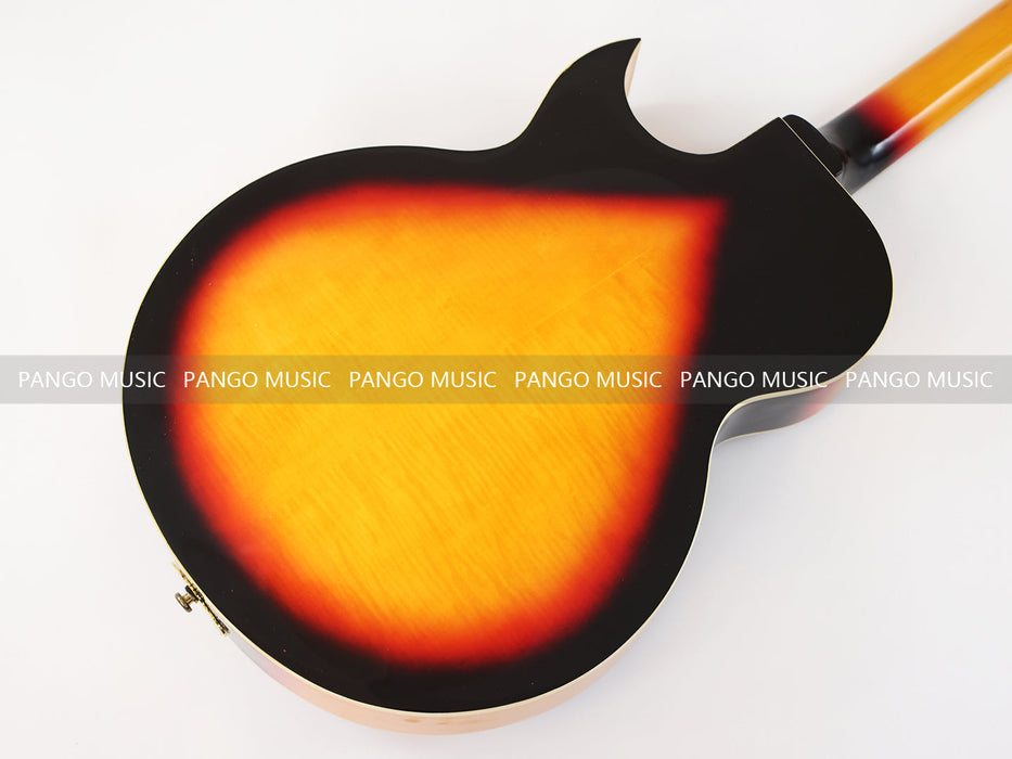 PANGO MUSIC Hollow Body Sunburst Electric Guitar (GKS-090)