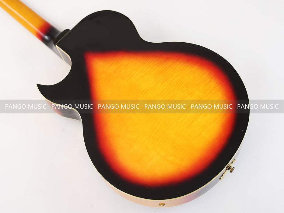 PANGO MUSIC Hollow Body Sunburst Electric Guitar (GKS-090)