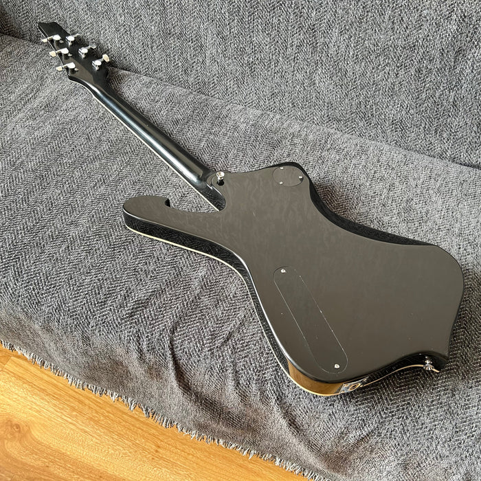 PANGO MUSIC Iceman Style All Black Electric Guitar (GKS-019)