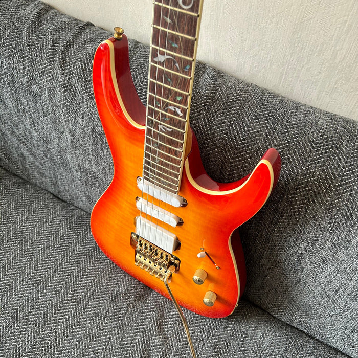 PANGO Music Sunburst Color Electric Guitar (PJS-821)