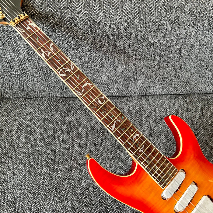 PANGO Music Sunburst Color Electric Guitar (PJS-821)