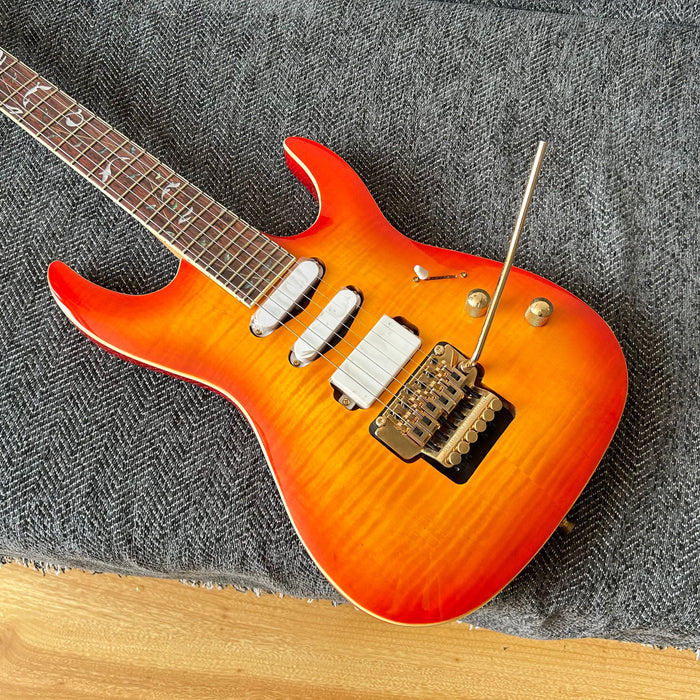 PANGO Music Sunburst Color Electric Guitar (PJS-821)