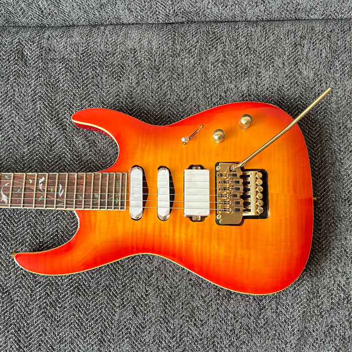 PANGO Music Sunburst Color Electric Guitar (PJS-821)