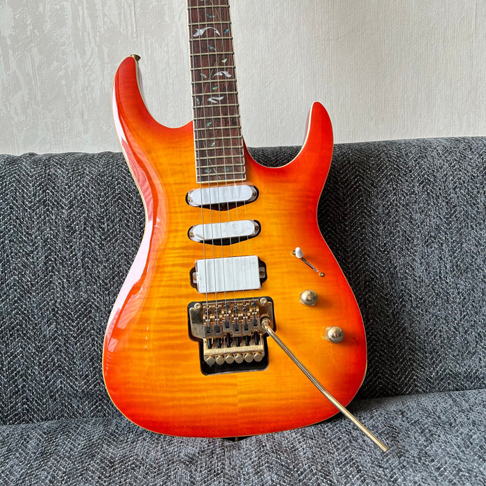 PANGO Music Sunburst Color Electric Guitar (PJS-821)