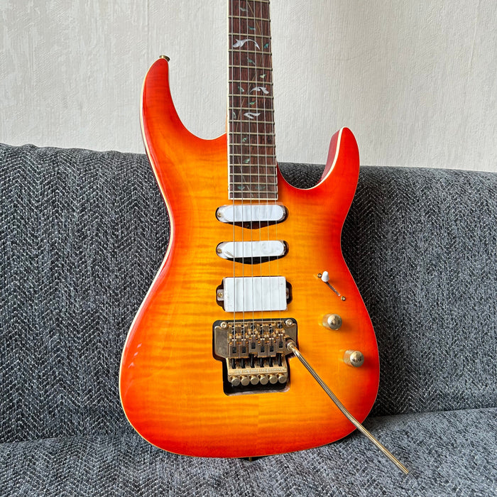 PANGO Music Sunburst Color Electric Guitar (PJS-821)