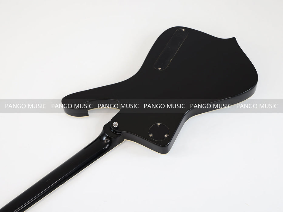 PANGO MUSIC Left Hand Electric Guitar with Cracked Mirror Top (GKS-028)