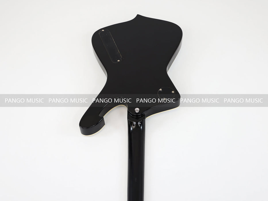 PANGO MUSIC Left Hand Electric Guitar with Cracked Mirror Top (GKS-028)