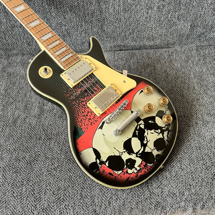 PANGO Music Skeleton Theme Electric Guitar (SDD-298)