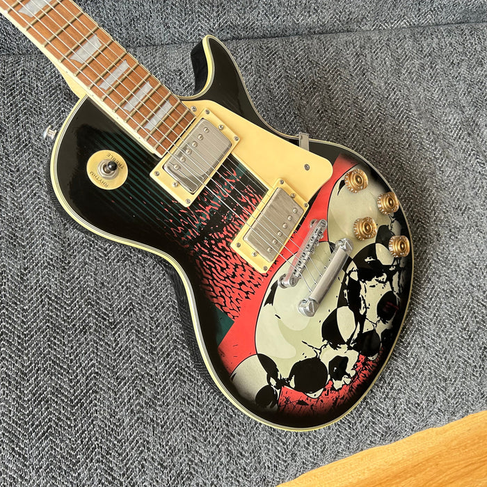 PANGO Music Skeleton Theme Electric Guitar (SDD-298)