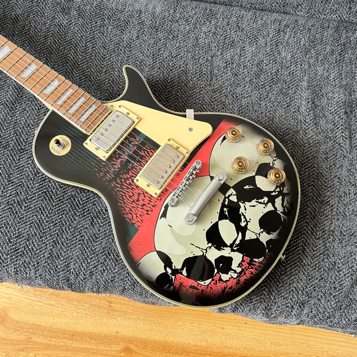 PANGO Music Skeleton Theme Electric Guitar (SDD-298)