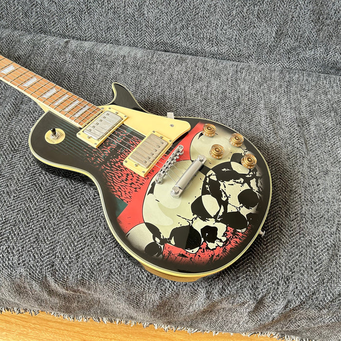 PANGO Music Skeleton Theme Electric Guitar (SDD-298)