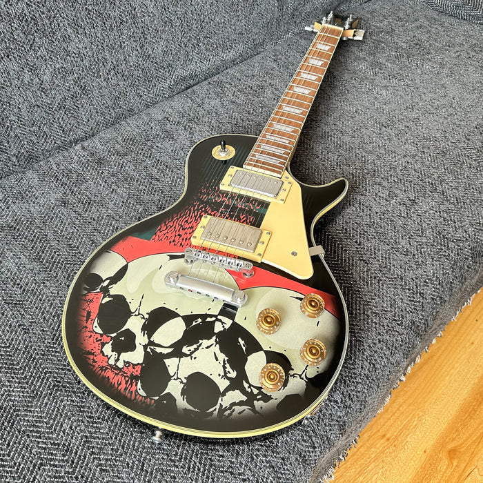 PANGO Music Skeleton Theme Electric Guitar (SDD-298)