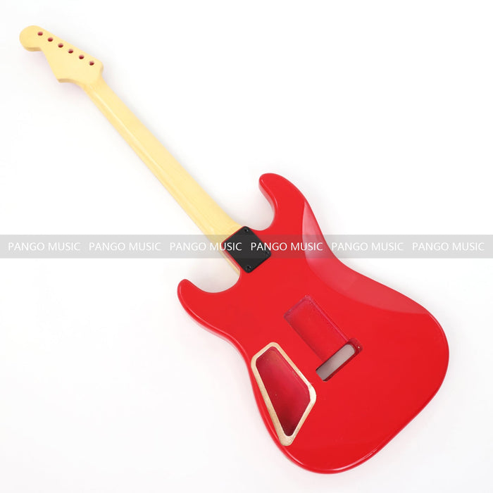 PANGO MUSIC Red Electric Guitar with No Hardware (GKS-135)