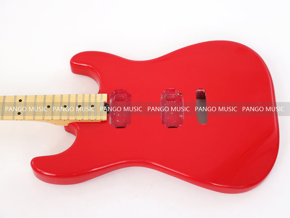 PANGO MUSIC Red Electric Guitar with No Hardware (GKS-135)