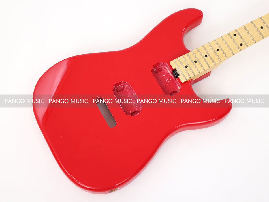 PANGO MUSIC Red Electric Guitar with No Hardware (GKS-135)