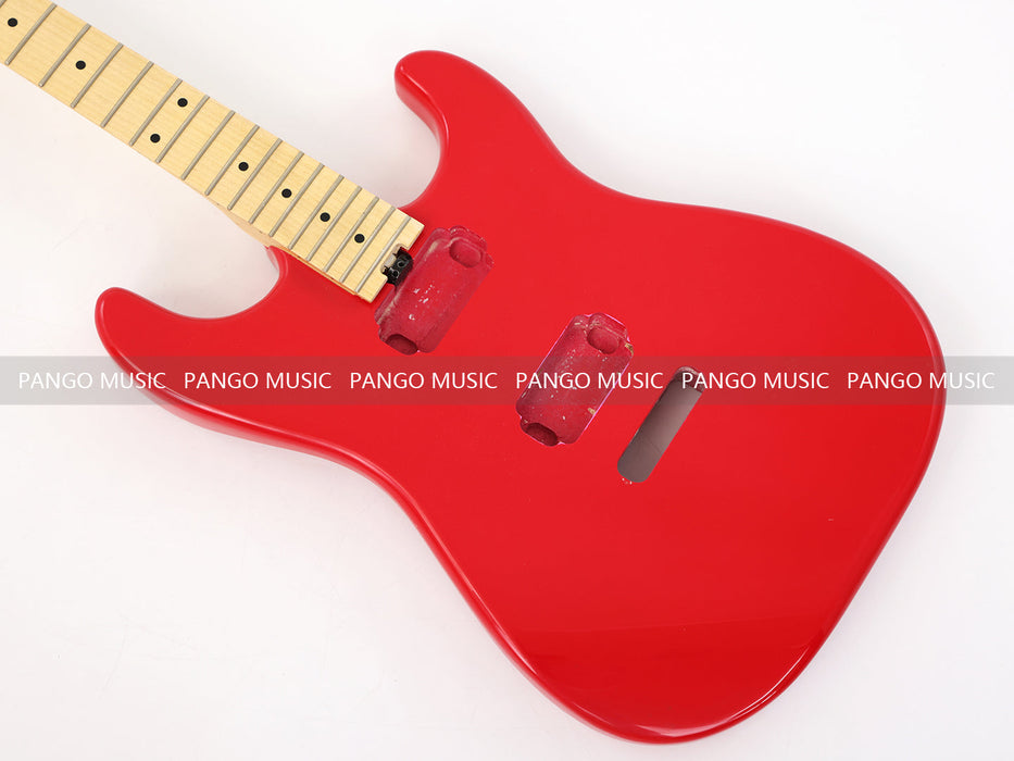 PANGO MUSIC Red Electric Guitar with No Hardware (GKS-135)