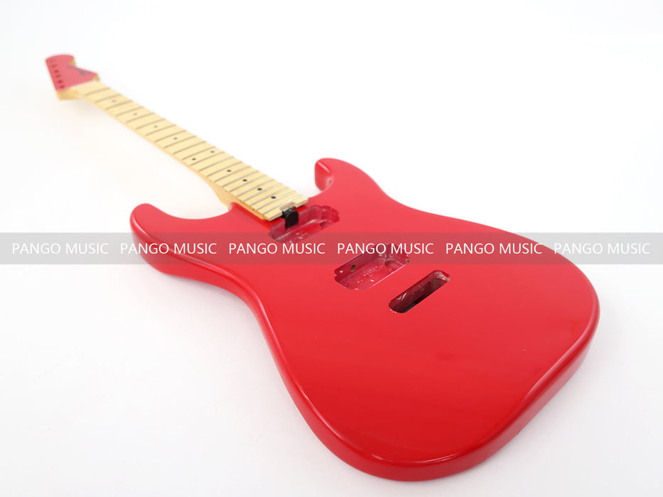 PANGO MUSIC Red Electric Guitar with No Hardware (GKS-135)