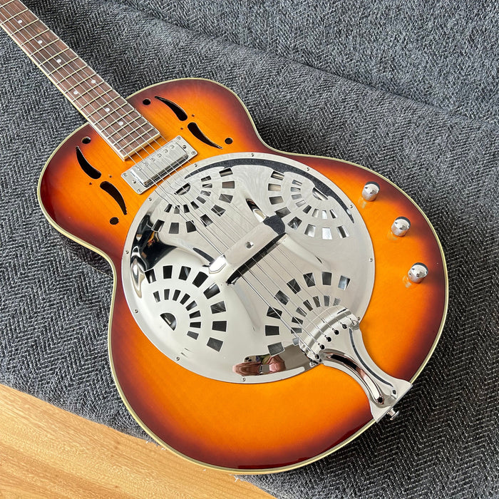 PANGO Music 6 Strings Resonator Electric Guitar (YMZ-015S)