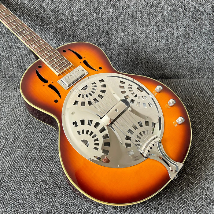 PANGO Music 6 Strings Resonator Electric Guitar (YMZ-015S)