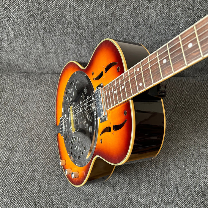 PANGO Music 6 Strings Resonator Electric Guitar (YMZ-015S)