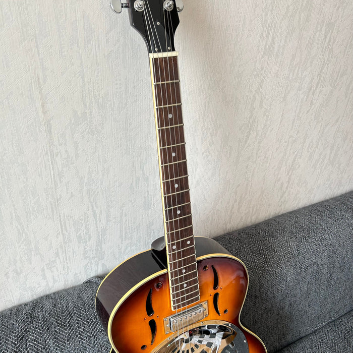 PANGO Music 6 Strings Resonator Electric Guitar (YMZ-015S)