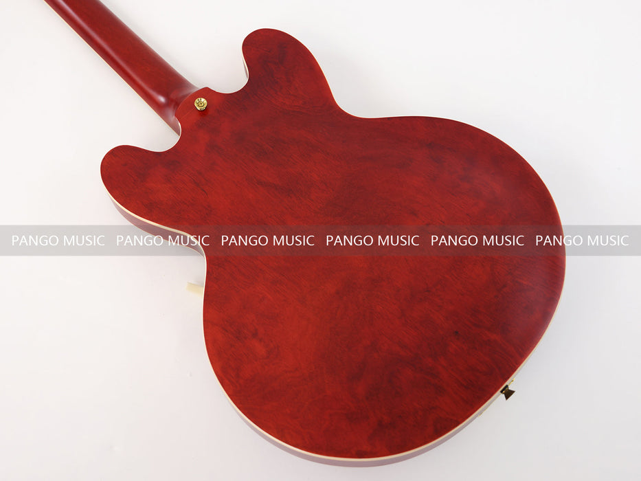 PANGO MUSIC Semi Hollow All Red Electric Guitar (GKS-061)