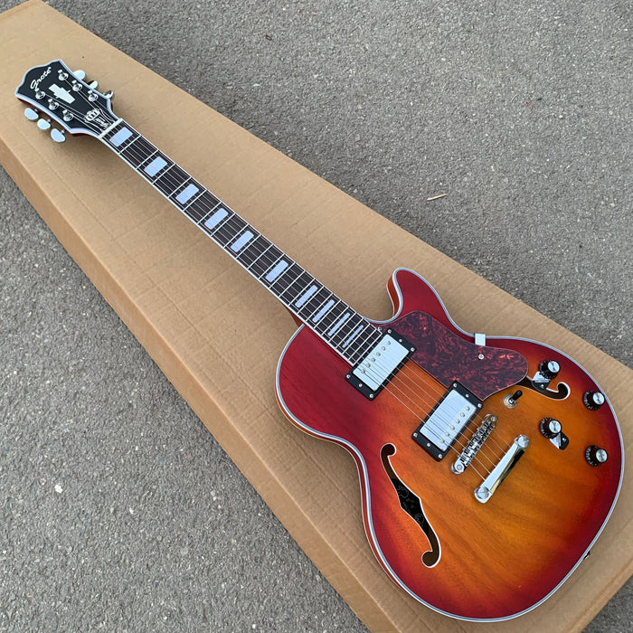 PANGO Music Semi Hollow Body Electric Guitar (YMZ-205)