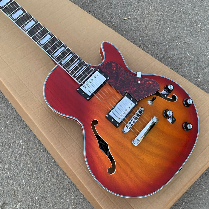 PANGO Music Semi Hollow Body Electric Guitar (YMZ-205)