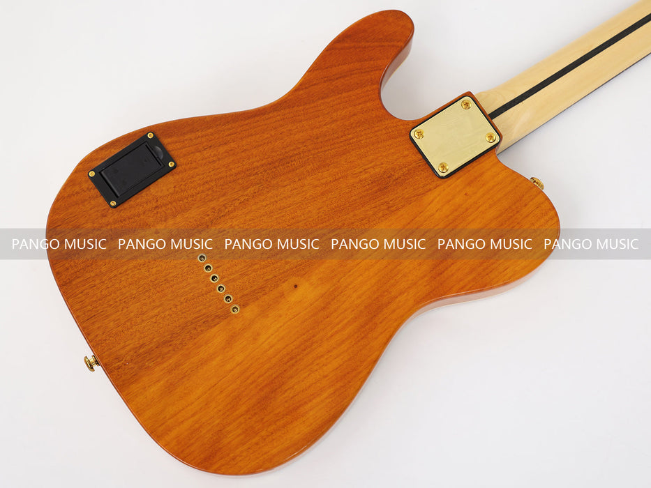 PANGO MUSIC TL Style Electric Guitar with Burl Maple Top (GKS-133)