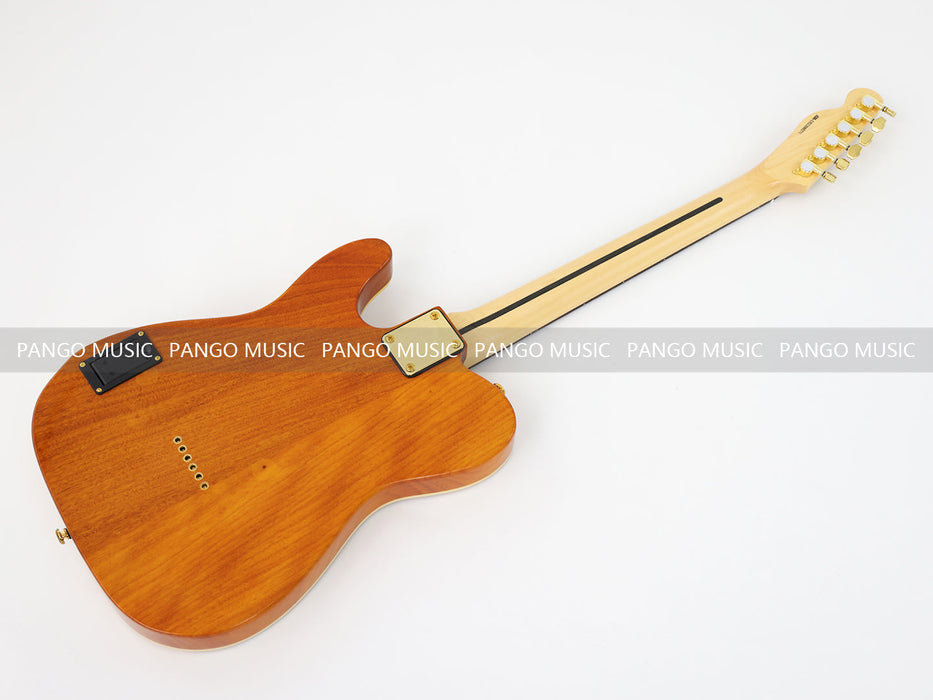 PANGO MUSIC TL Style Electric Guitar with Burl Maple Top (GKS-133)