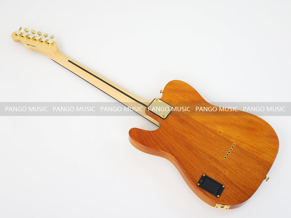 PANGO MUSIC TL Style Electric Guitar with Burl Maple Top (GKS-133)