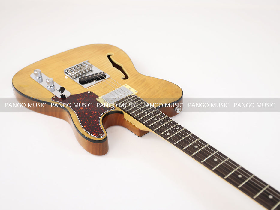 PANGO MUSIC TL Style Electric Guitar with Flamed Maple Top (GKS-056)