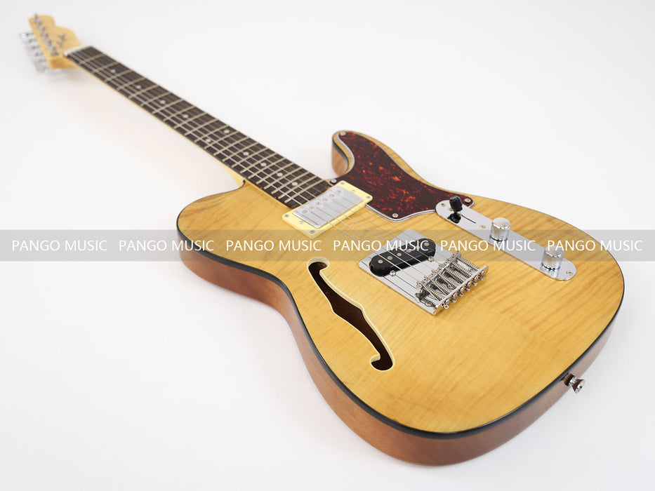 PANGO MUSIC TL Style Electric Guitar with Flamed Maple Top (GKS-056)