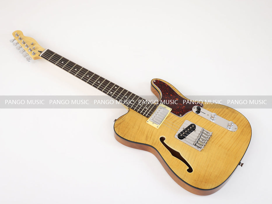 PANGO MUSIC TL Style Electric Guitar with Flamed Maple Top (GKS-056)