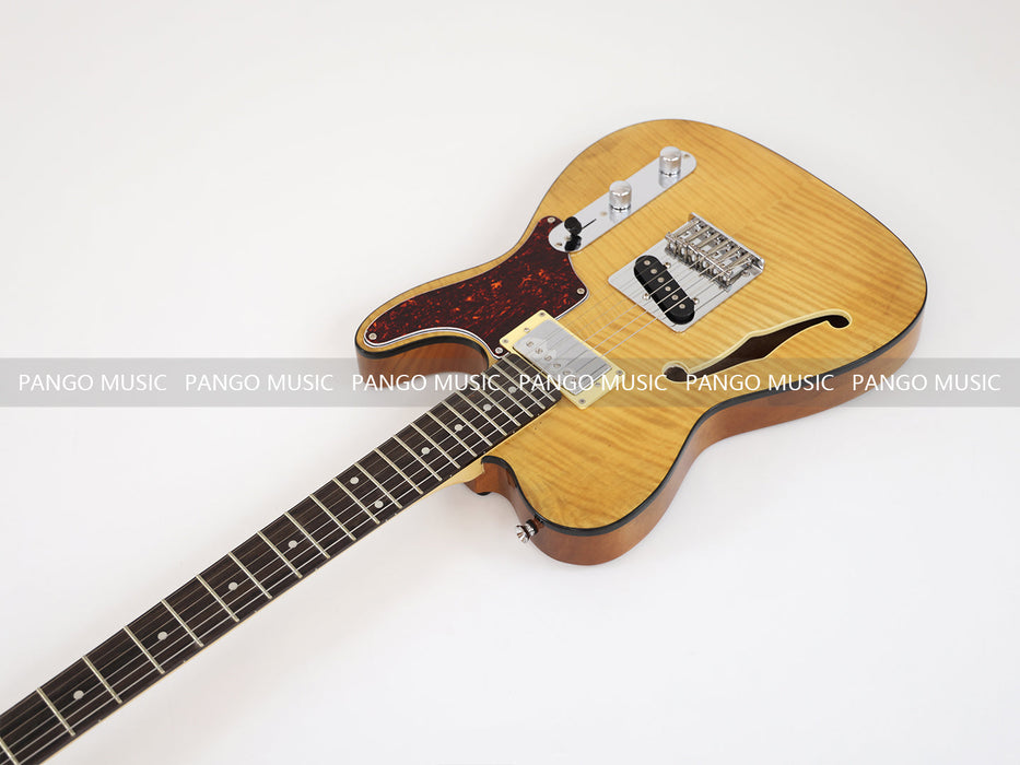 PANGO MUSIC TL Style Electric Guitar with Flamed Maple Top (GKS-056)