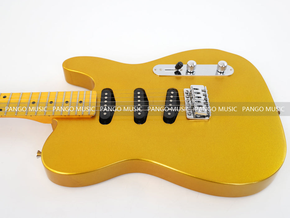 PANGO MUSIC TL Style Electric Guitar with Metallic Gold Finish (GKS-132)