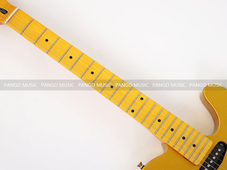 PANGO MUSIC TL Style Electric Guitar with Metallic Gold Finish (GKS-132)