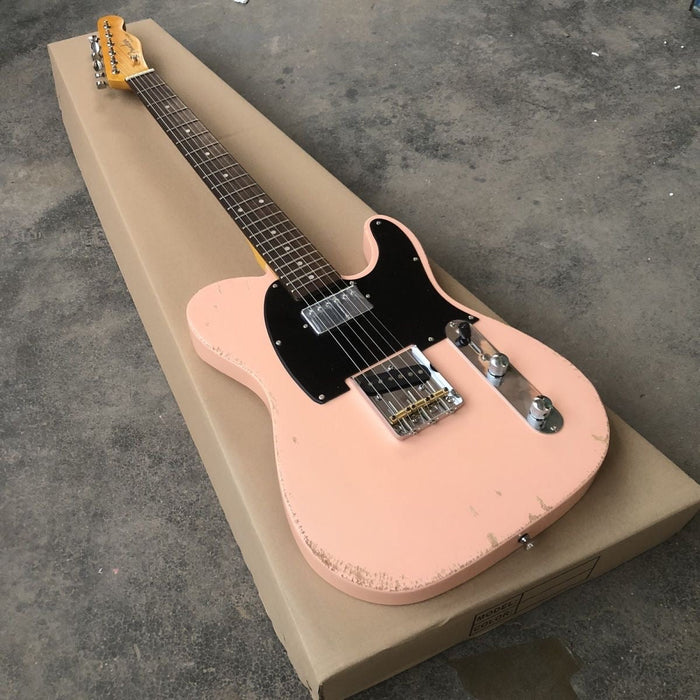 TL Used Style Pink Body Electric Guitar (PHJ-618)