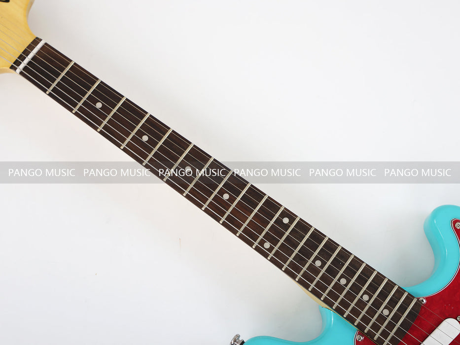 PANGO MUSIC Turquoise Color Electric Guitar (GKS-128)