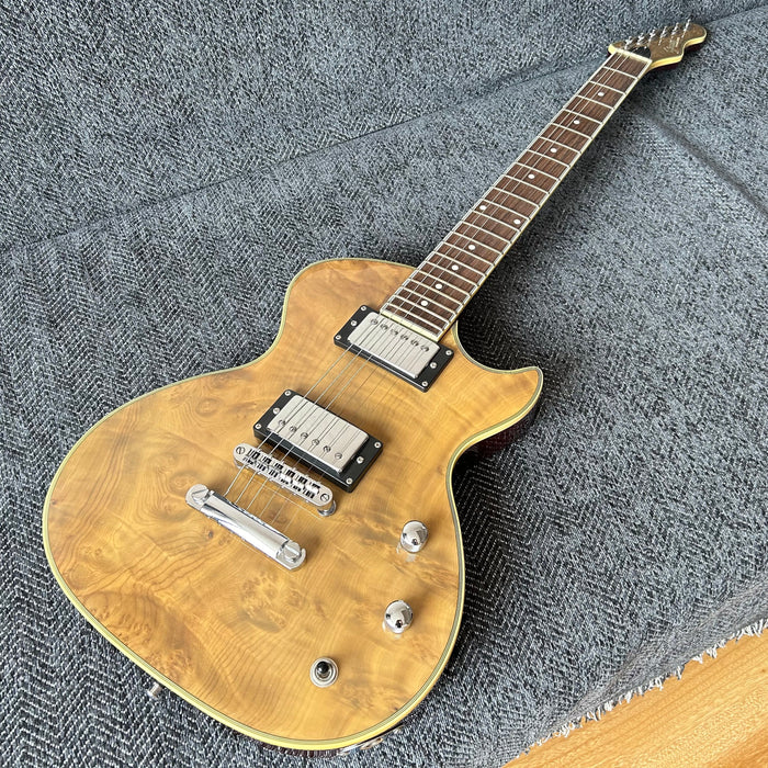 PANGO Music Electric Guitar with Burl Maple Top (YMZ-211)