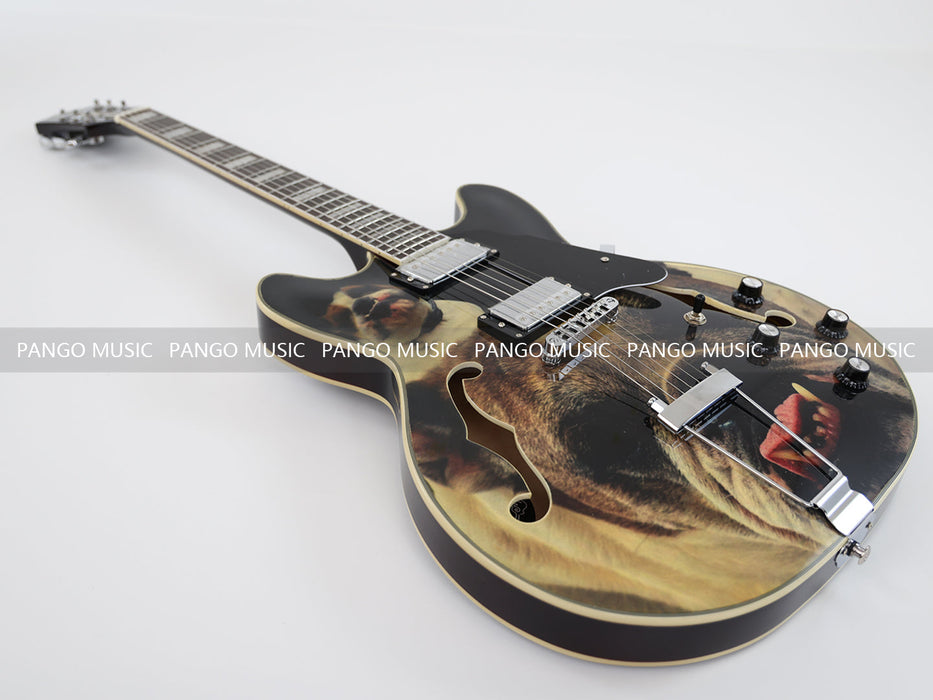 PANGO Music Limited Edition Semi Hollow Electric Guitar (YMZ-213S)