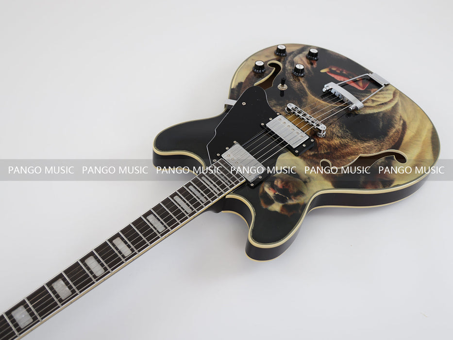 PANGO Music Limited Edition Semi Hollow Electric Guitar (YMZ-213S)