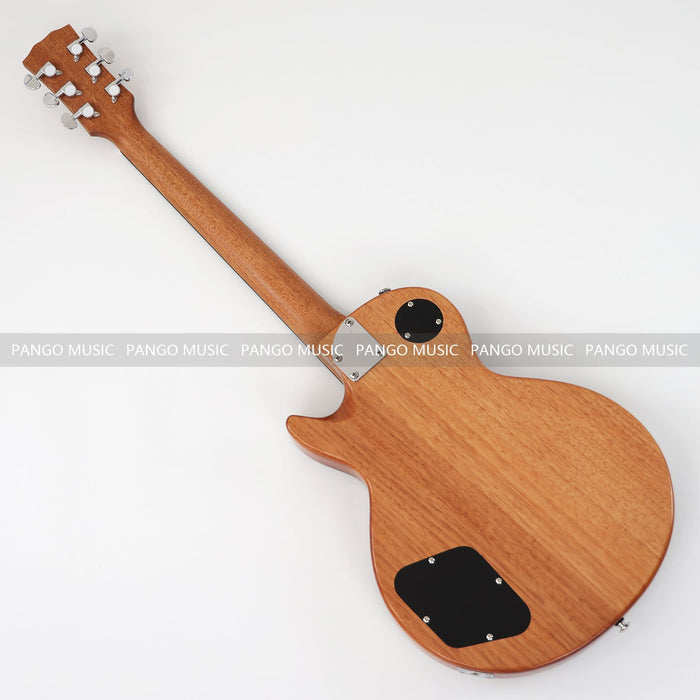 PANGO Music New LP Design Electric Guitar with Spalted Maple Top (PJX-500)