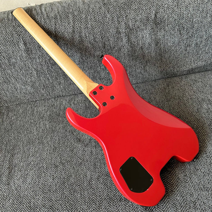 PANGO Music Red Headless Electric Guitar (PMG-003)